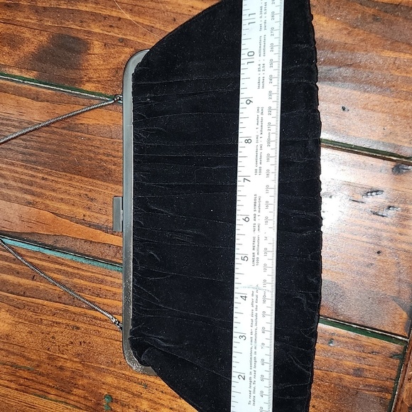 Vintage Mary Kay Elegant Black Clutch Bag - Picture 4 of 4